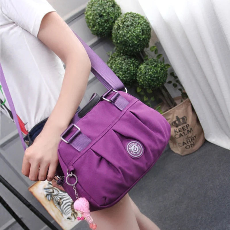 Nylon Cross Body Messenger Shoulder Bags Women Totes Crossbody Ladies Hobos