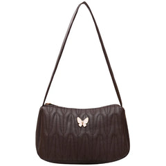 Vintage Women's Handbag Small Hobo Purse Butterfly Crossbody Bag