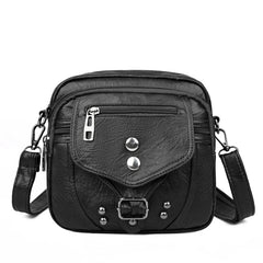 Vintage Crossbody Bag PU Leather Handbags for Women