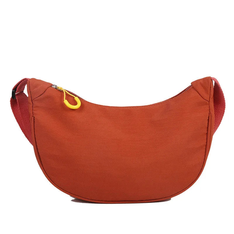 Nylon Messenger Bags Women Handbags Lady Underarm Clutch Single Shoulder Bags