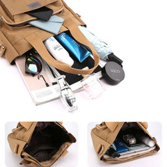 Women Canvas Crossbody Bag Nylon Shoulder Tote Lady Messenger Bags