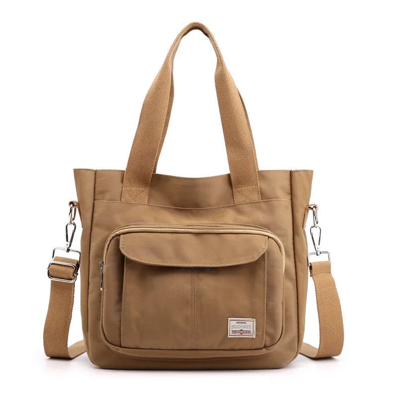 Women Canvas Crossbody Bag Nylon Shoulder Tote Lady Messenger Bags