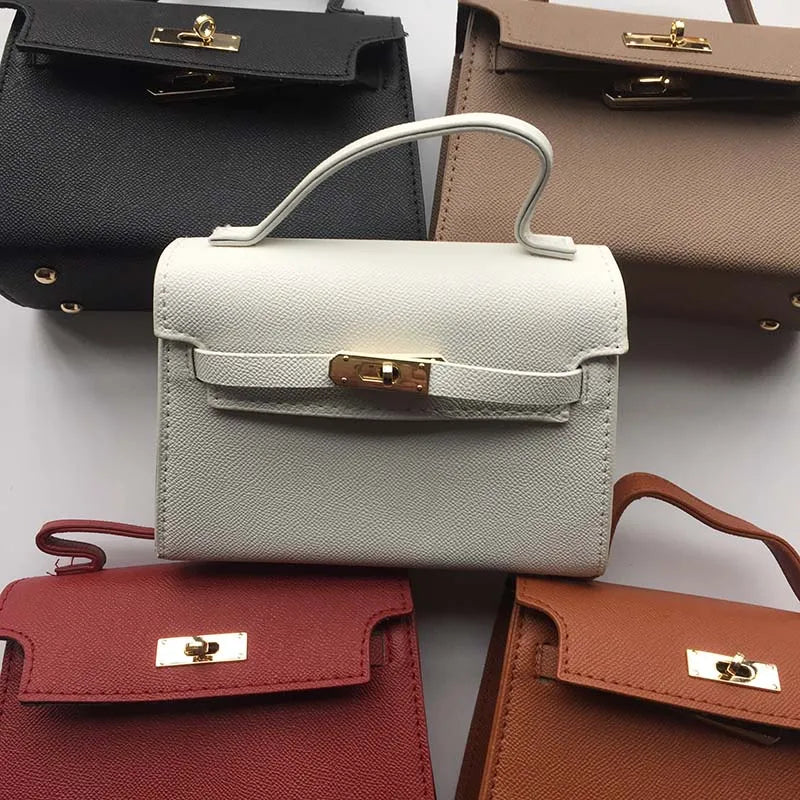 Women PU Leather Shoulder Handbag Soft Crossbody Bag Casual Tote