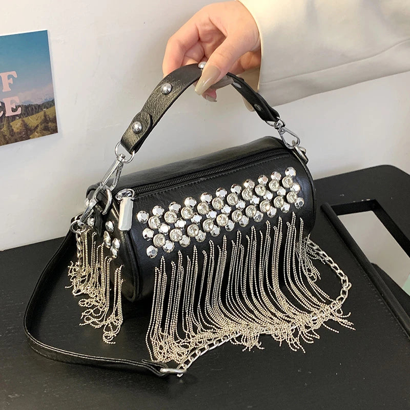 Tassel Tote Bags For Women Shoulder Bag Crossbody Bag