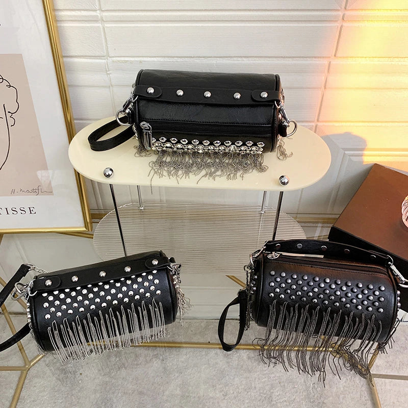 Tassel Tote Bags For Women Shoulder Bag Crossbody Bag