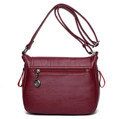 Women Small Leather Handbag Shoulder Messenger Bag Crossbody Sac A Main Femme