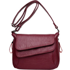 Women Small Leather Handbag Shoulder Messenger Bag Crossbody Sac A Main Femme