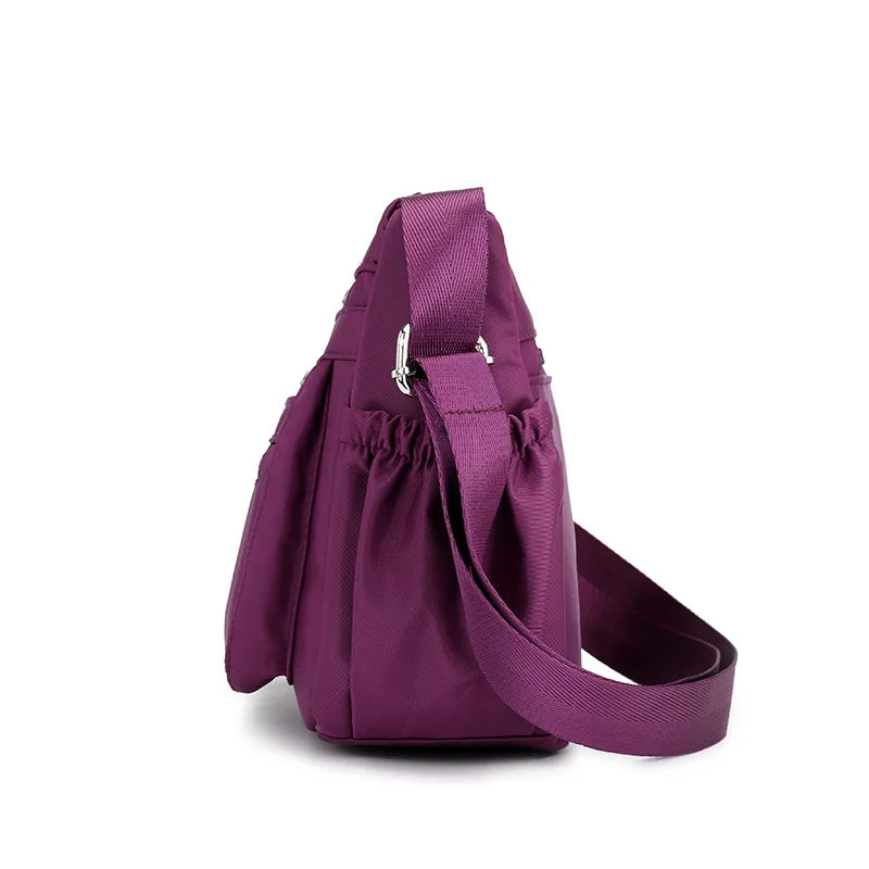 Nylon Crossbody Shoulder Bags Casual Travel Women Top-handle Bag