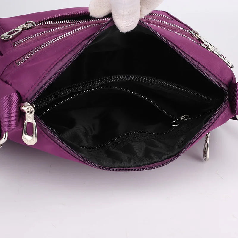 Nylon Crossbody Shoulder Bags Casual Travel Women Top-handle Bag