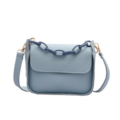 Small PU Leather Crossbody Bags Chain Lady Travel Bags