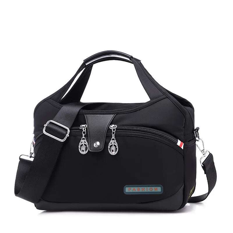 Women Oxford Shoulder Bag Multifunction Crossbody Large Capacity Waterproof