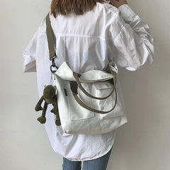 Canvas Shoulder Bag Women Handbag Eco Friendly Shopping Tote
