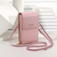 Women Handbags Touch Screen Mobile Phone Bags Female Crossbody Purse