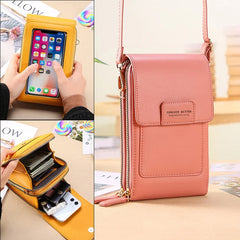 Women Handbags Touch Screen Mobile Phone Bags Female Crossbody Purse