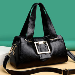Vintage Soft Leather Crossbody Shoulder Bags Women Handbags