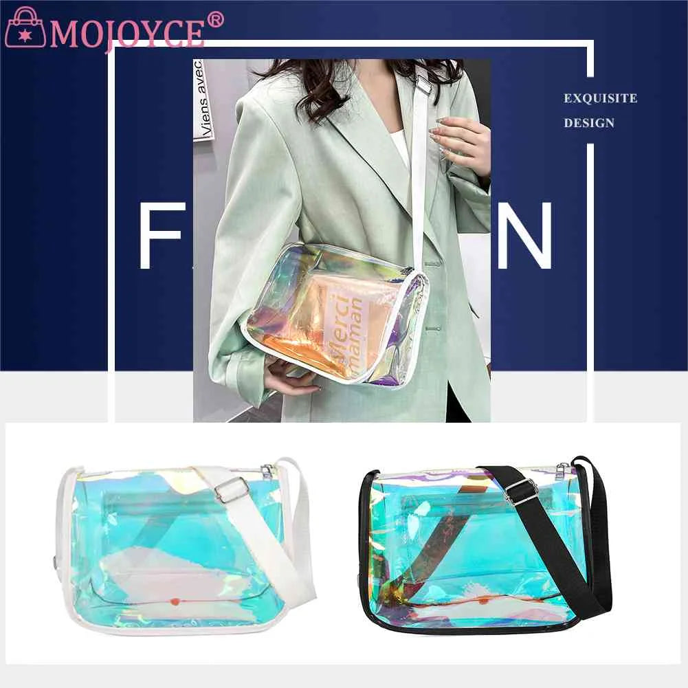 Transparent PVC Shoulder Bag for Women