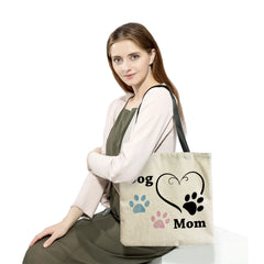 Customizable Cat Paw Print Shopper Bag Eco-Friendly Shoulder Bag