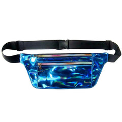 Women Hologram Laser Beach Waist Belt Bag Pouch Fanny Pack