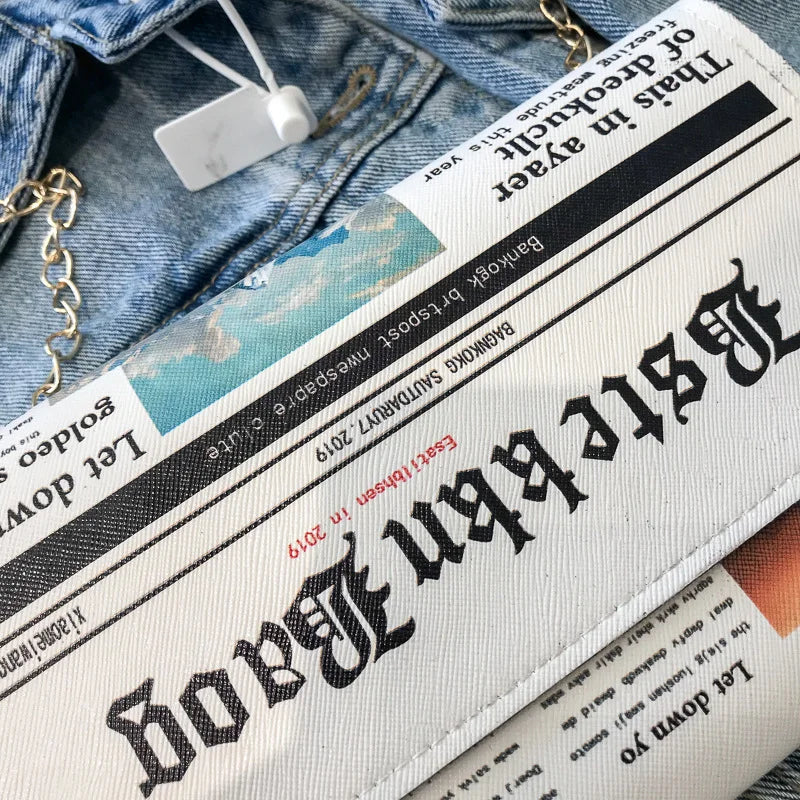 Women Joker Chain Shoulder Bag Messenger Bag