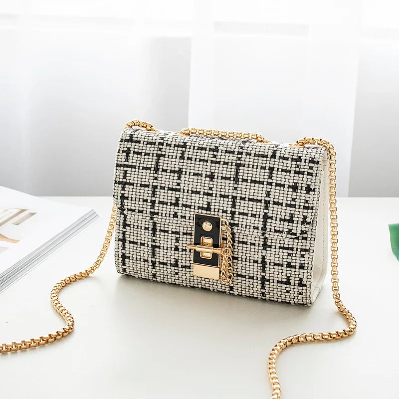 Sequined Tassel Small Bag Crossbody Handbag Shoulder Bag