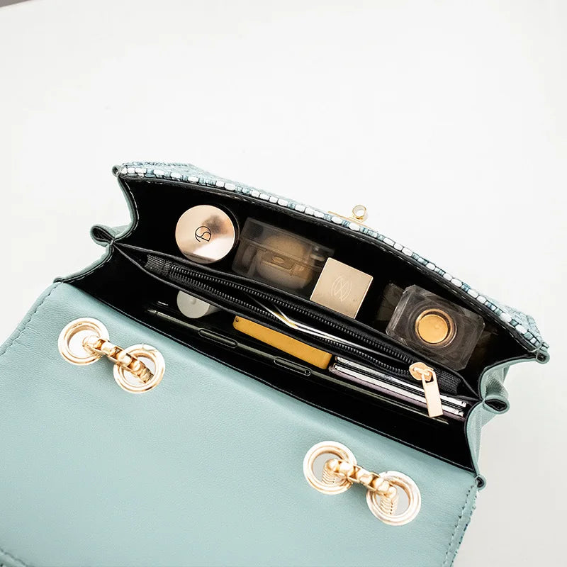 Sequined Tassel Small Bag Crossbody Handbag Shoulder Bag