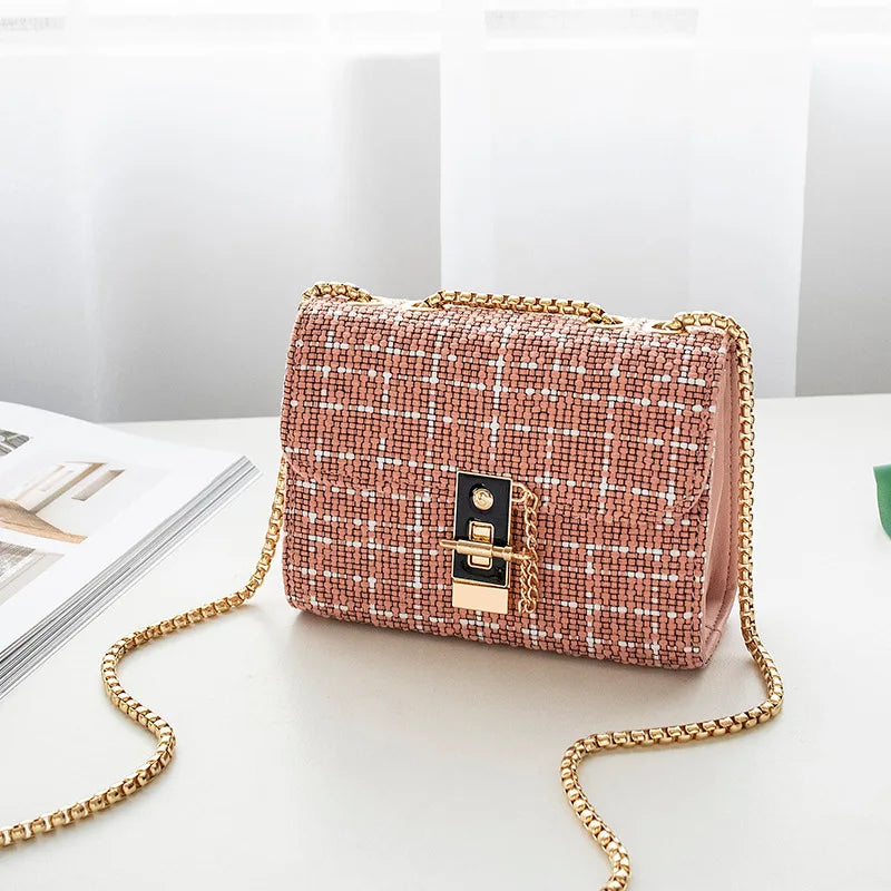 Sequined Tassel Small Bag Crossbody Handbag Shoulder Bag