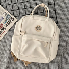 Women Backpack For Teenagers School Computer Bag Female Retro All-match Travel H