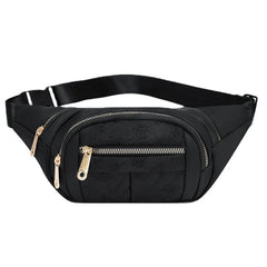 Women Casual Nylon Waist Bags for Travelling Shopping