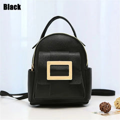 Women Ladies Soft Leather Crossbody Bag Small Backpack Shoulder Bags