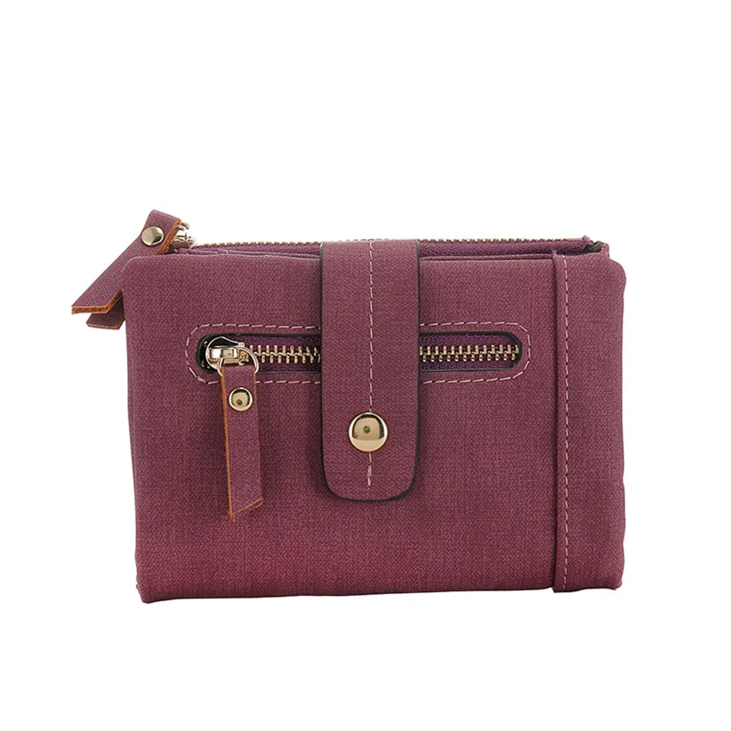 Retro Clutch Wallet Zip Handbag Casual House Wallet Chain Simply