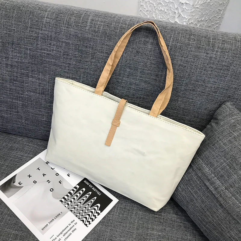 Women Leather Block Handbag Casual Party Wallet Purse Shoulder Tote Bag