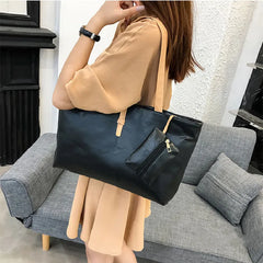 Women Leather Block Handbag Casual Party Wallet Purse Shoulder Tote Bag