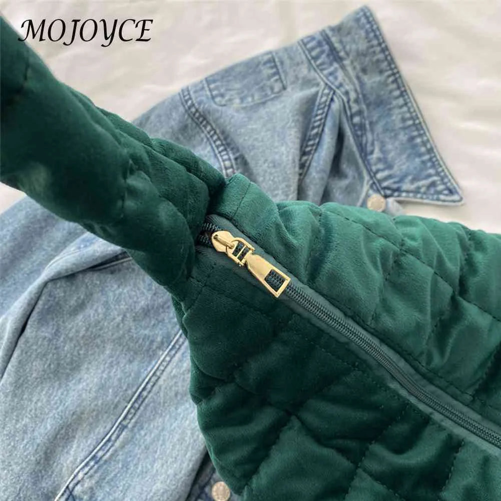 Women Underarm Bags Quilted Plaid Totes Large Capacity Solid Casual