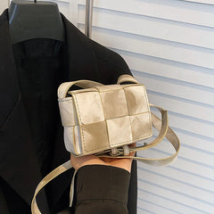 Women Cross Body Woven Strape Single Shoulder Bags Satchel Crossbody Sling