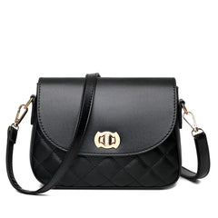Women Lady Fashionable Shoulder Bag with Diamond Wave Pattern