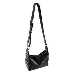 Women Lady Girl Punk Underarm Biker Bag Shoulder Bag PU