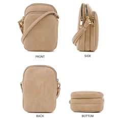 Women Leather Satchel Handbag Shoulder Tote Messenger Crossbody Bag