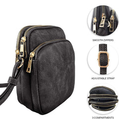 Women Leather Satchel Handbag Shoulder Tote Messenger Crossbody Bag
