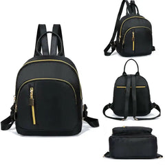 Women Lady Nylon Backpack Travel Shoulder School Bag Satchel Rucksack