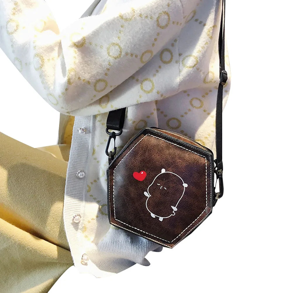 Women PU Handbags Clutch Crossbody Bag Adjustable Straps Shoulder Bag