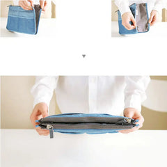 Women Travel Handbag Organizer Purse Large Liner Cosmetic Insert Bag