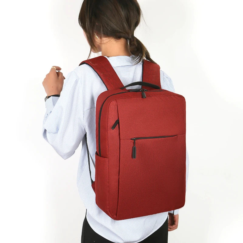 Large Capacity Women Laptop Backpack for 15.6'' Laptop with USB Charging Port
