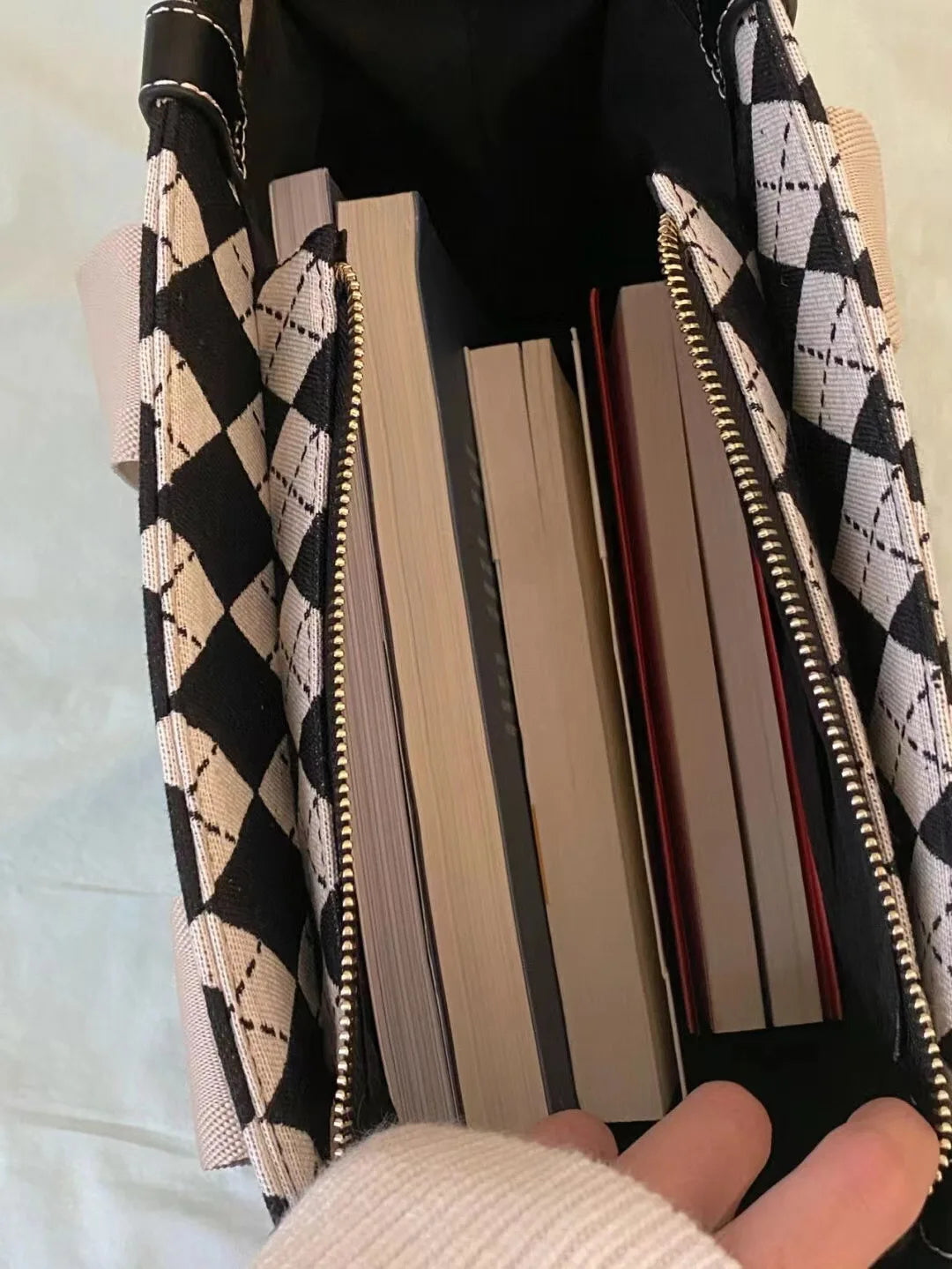 Large Canvas Tote Bag Women Shoulder Messenger Lady Commuter Thick Cloth Eco