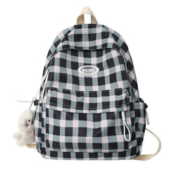 Large Capacity Waterproof Nylon Backpack for Women