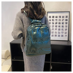 Women Large Capacity Backpacks High Space Cotton Female Bag School Bags Travel B