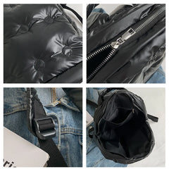 Women Large Capacity Backpacks High Space Cotton Female Bag School Bags Travel B