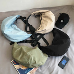 Women Large Capacity Bag Nylon Waterproof Shoulder Bags Unisex Travel Handbag