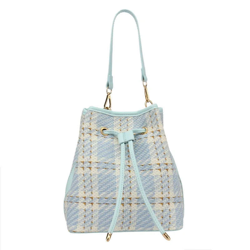 Women Large Capacity Bucket Bag Shoulder Messenger