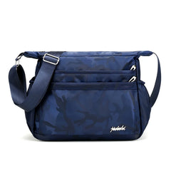 Large Capacity Camo Messenger Bag for Women