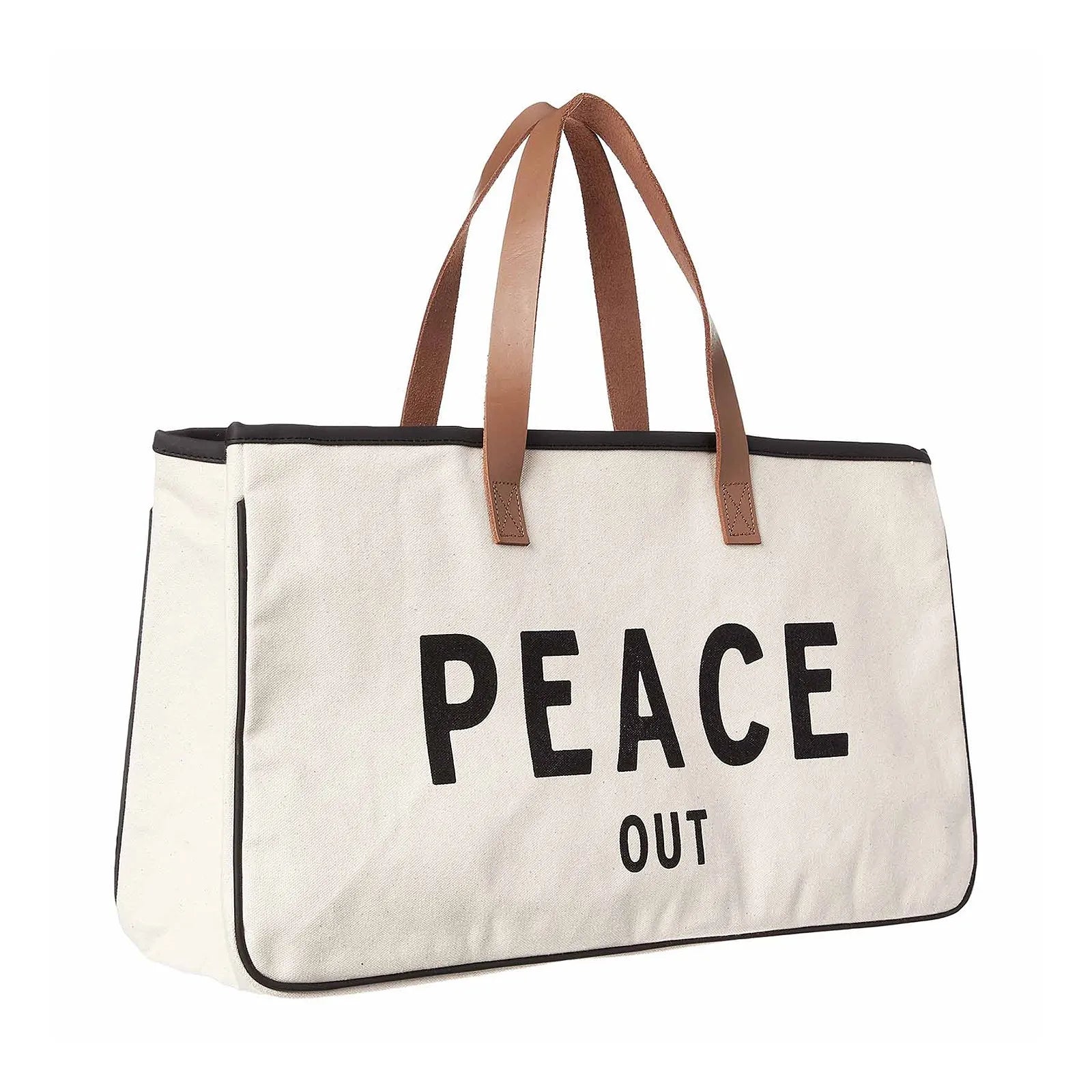Large Capacity Canvas Handbag Tassel Shoulder Bag Lady Tote Shopping Bag